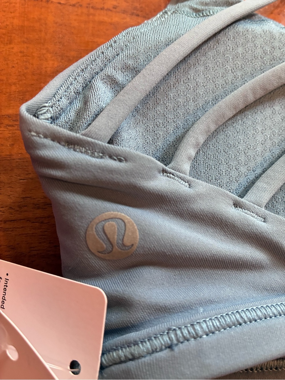 Lululemon Free to Be Bra Wild * Light Blue NWT Size 4 - Picture 3 of 6